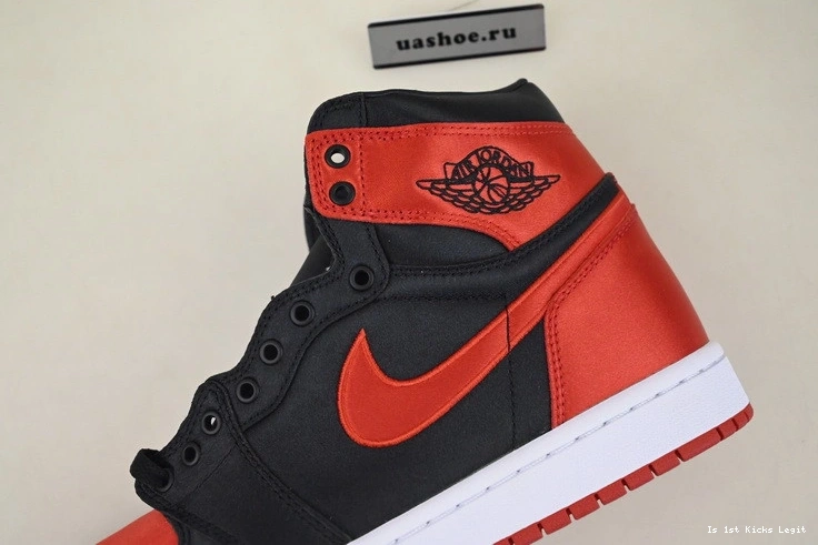 Satin 1 WMNS Bred FD4810-061 Jordan OG Air High 1225